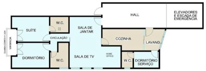 Apartamento, 3 quartos, 90 m² - Foto 2