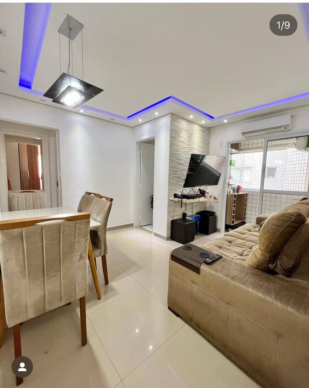 #1210 - Apartamento para Venda em Praia Grande - SP