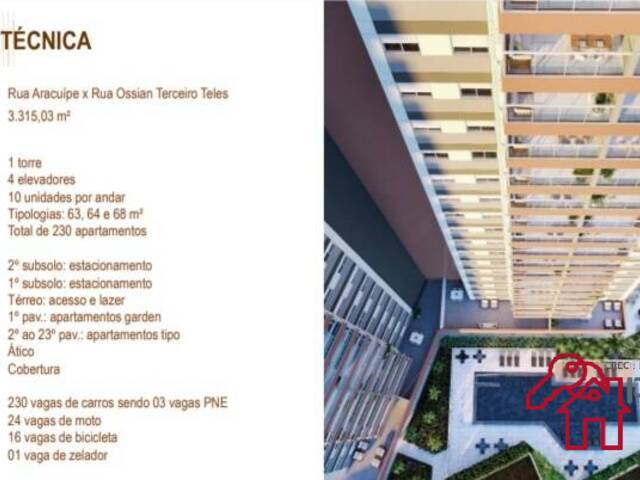 #646 - Apartamento para Venda em São Paulo - SP