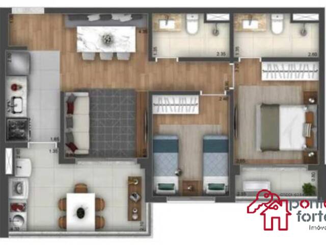 #944 - Apartamento para Venda em São Paulo - SP